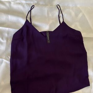 Express Deep Purple Camisole Top